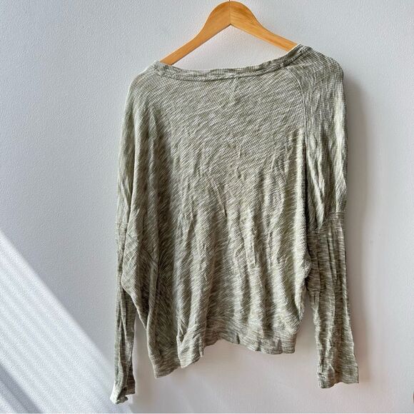 Anthropologie Damiana  Green Dolman Sleeve Pullover Top Size Medium - Picture 3 of 5